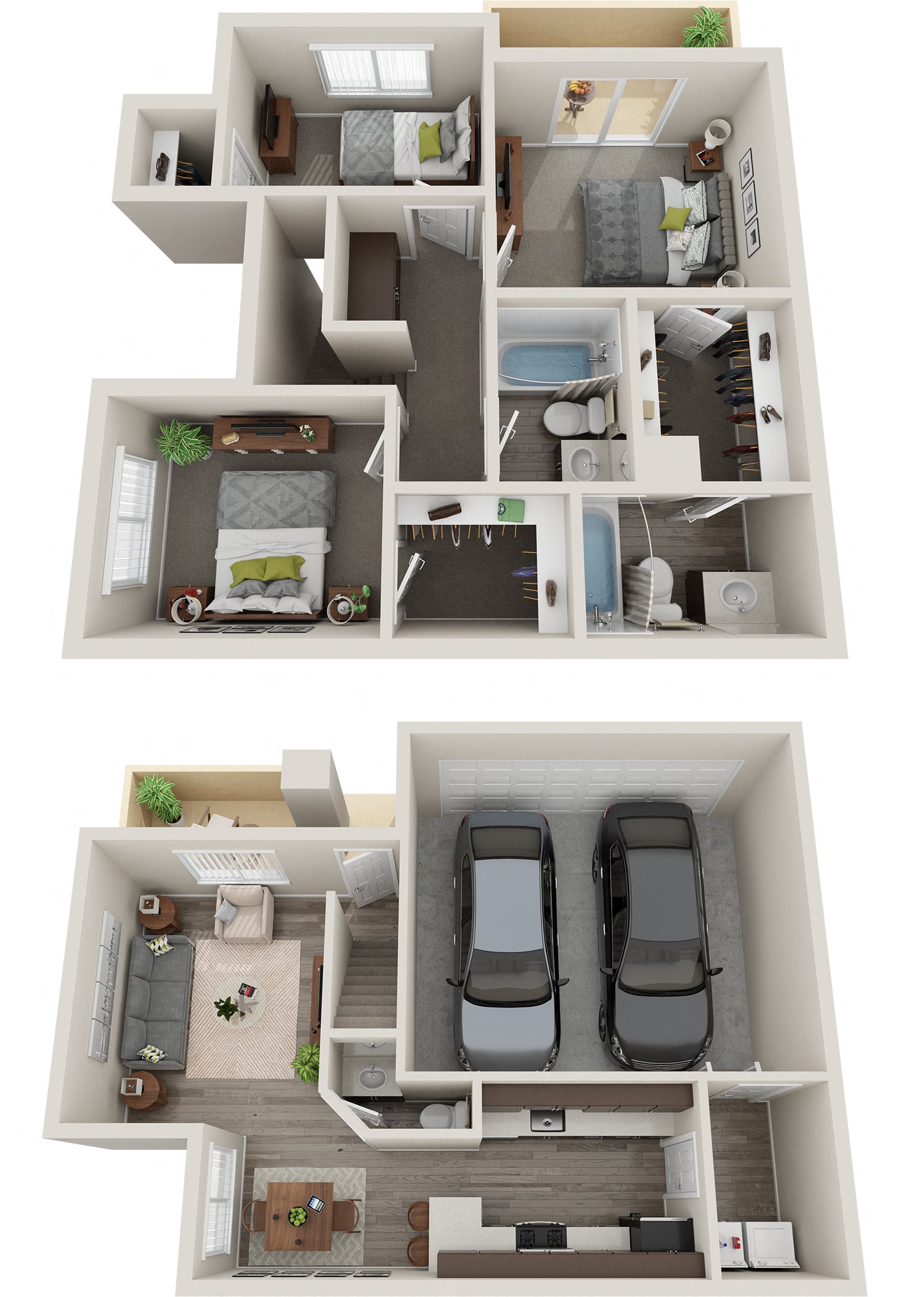 3 Bed 2.5 Bath A Floor Plan 3 Bed 2.5 Bath A Floor Plan